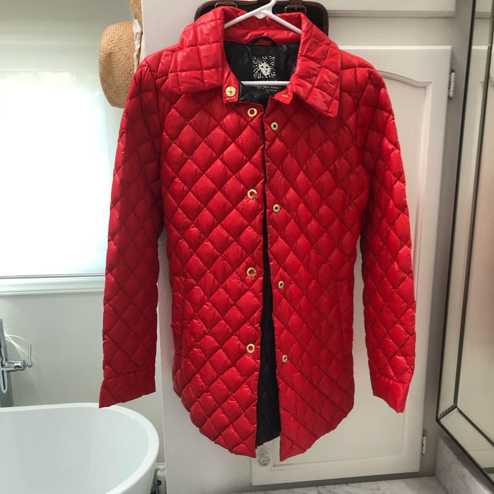 Anne Klein packable down coat